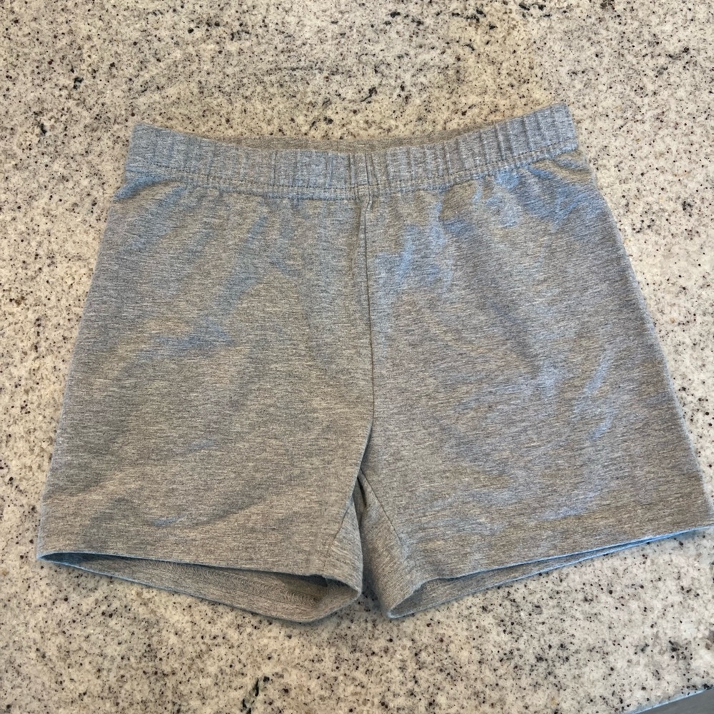 Hanna Andersson shorts grey girls size 8